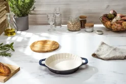 Stentøj Tærtefad 24 cm, Keramisk