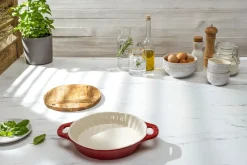 Stentøj Tærtefad 24 cm, Keramisk