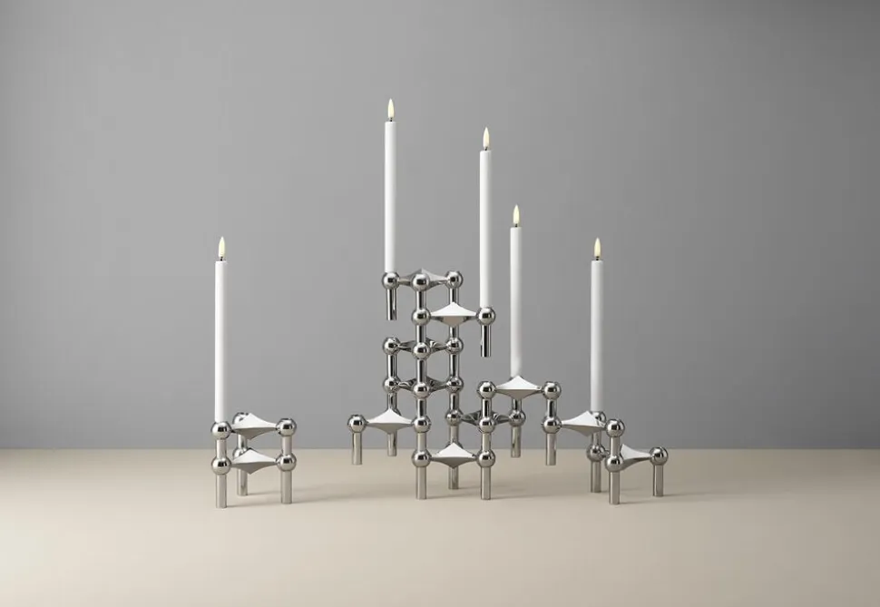 STOFF LED kertelys af Uyuni Lighting, 2 stk.