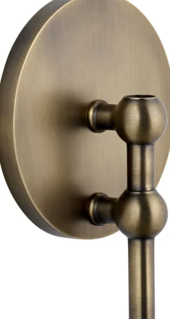 STOFF Nagel wall hanger - bronzed brass/bruneret messing