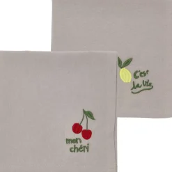 Stofservietter 40x40 Bistro 2 stk. Green