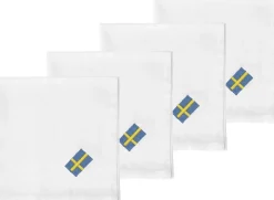 Stofservietter 40x40 Festlig 4 stk.