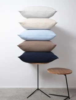 Stonewashed muslin sengesæt