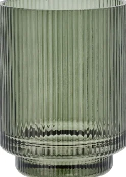 Tandbørsteholder Clarity 8 x 10,3 cm Dark Green Glas