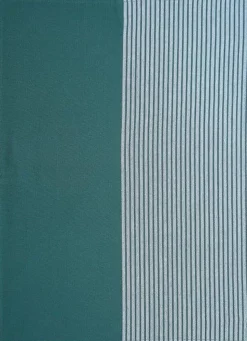 Tea Towels 50x70 cm MIX - Stripe dark green