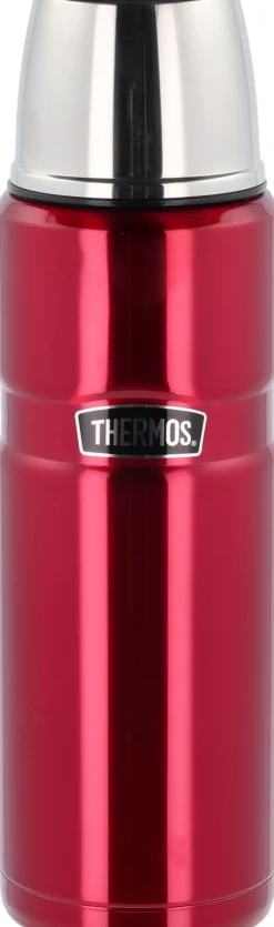 Termoflaske Stainless King 1,2 liter Mørk rød Rustfrit stål