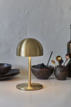 Tim Genopladelig H22cm, Messing