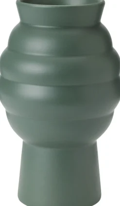 Tortus Archie vase No2 H 23. 5 cm dark green