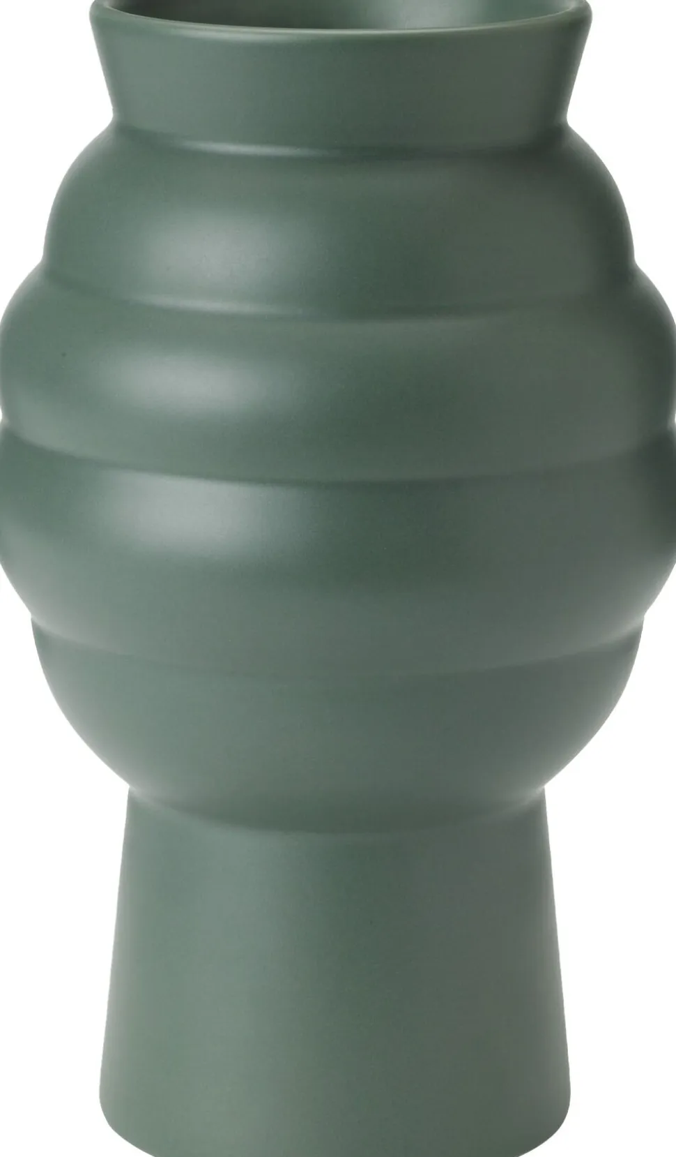 Tortus Archie vase No2 H 23. 5 cm dark green
