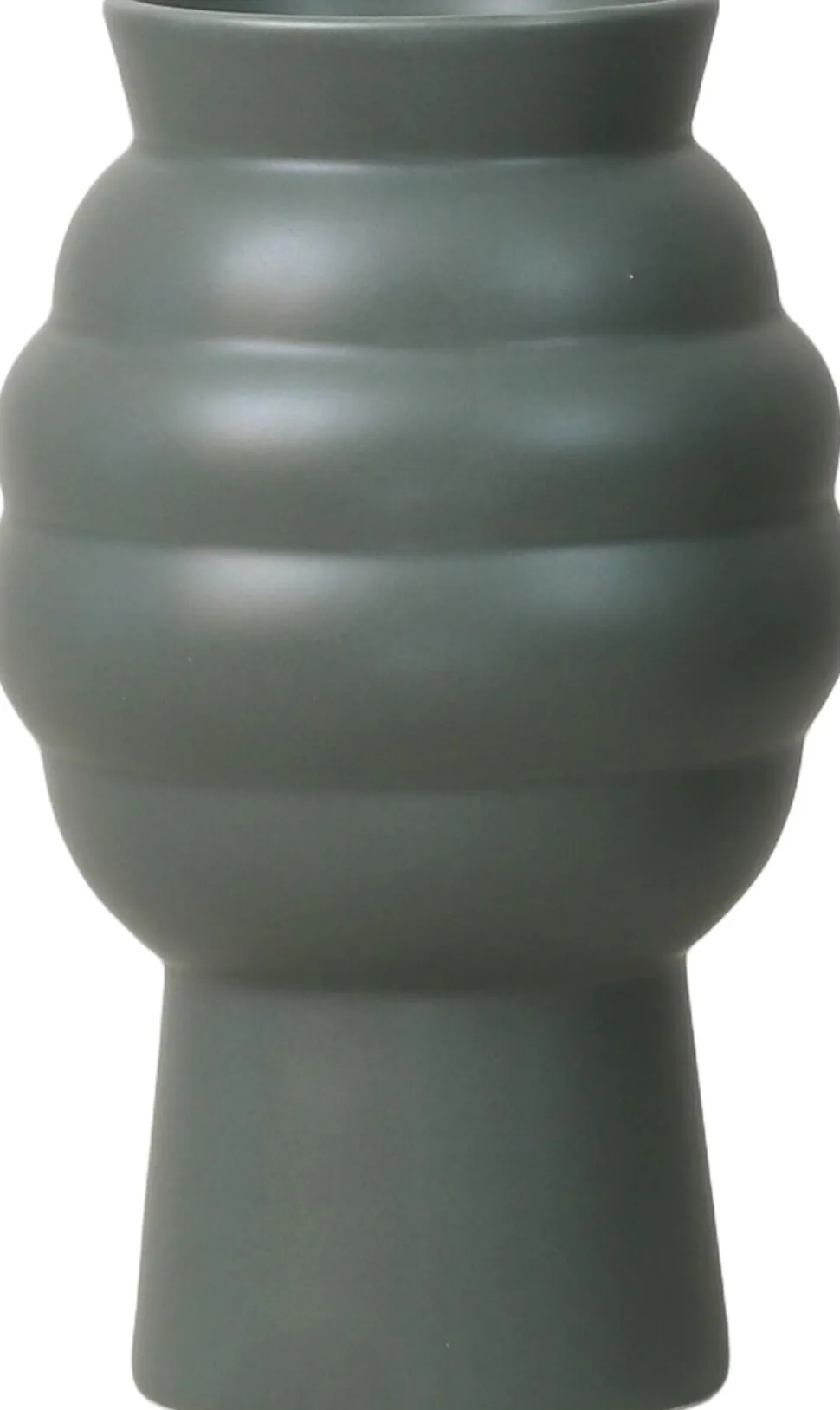 Tortus Archie vase No2 H 23. 5 cm dark green