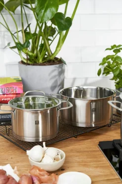 TrueFlow Grydesæt 4-dele, Rustfrit stål