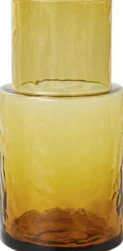 Tube carafe amber