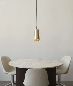 Umanoff, Pendant, Brass, Walnut