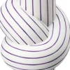 Vase 12cm, Plum, Node Stripes