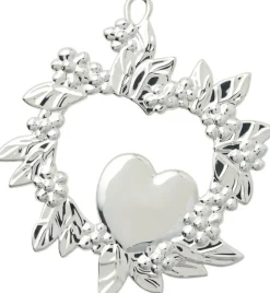 Vildt hjerte H8 forsølvet