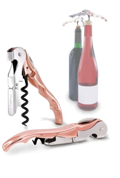 Vinåbner Pulltaps Classic Rose Gold m hylster