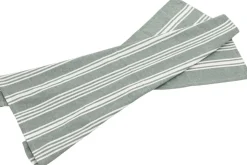 Viskestykke recycle Eco Stripe 70 x 50 cm Green Bay