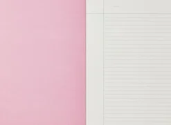 VITA Softcover Notebook - Medium, Orange Grid