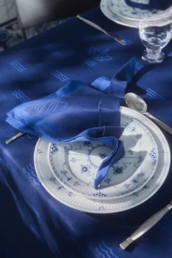 Waves dug, blå, 320 X 144 cm