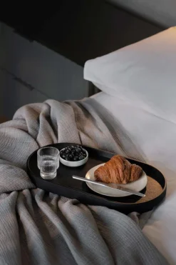 Wood Tray, Big, Black Oak, 31x47x3,5 cm