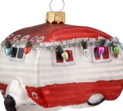 Xmas Ornament Caravan Scarlet